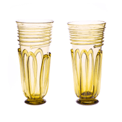 VIKING GLASS CUP, BIRKA - REPLICA - HISTORICAL GLASS