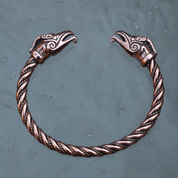 CELTIC DRAGON, BRACELET, BRONZE - BRONZE HISTORICAL JEWELS