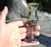 REGIA, HISTORICAL GLASS GOBLET, DECORATIVE REPLICA - HISTORICAL GLASS