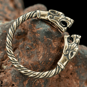 FENRIR, BRONZE VIKING RING - WIKINGERAMULETTE