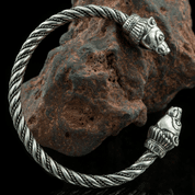 BERSERKER, BEAR, SILVER BRACELET - BRACELETS