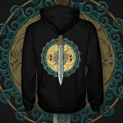 CLAÍOMH SOLAIS - SWORD OF LIGHT, ZIPPER - HOODIES