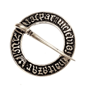 MITTELALTERLICHE BROSCHE, 1350 - 1450, FRANKREICH - KOSTÜM BROSCHEN, FIBULAE