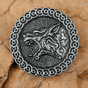 SLAVIC WOLF PENDANT, ZINC - SLAVIC AMULETS