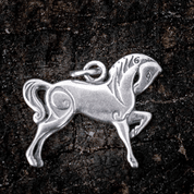 CELTIC HORSE, SILVER PENDANT - PENDANTS