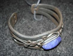 SODALITE - bracelet, epoxy resin