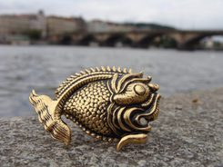 FISH BROOCH, Jules Verne inspiration