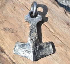 MARTEAU DE THOR - BIFRÖST, pendentif, forgé