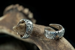 VIKING RING FROM NORWAY, silver 925