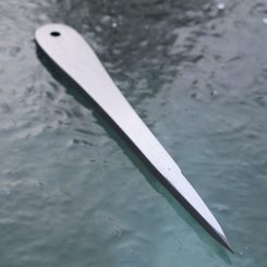 VENGEANCE throwing knife polished - 1 piece