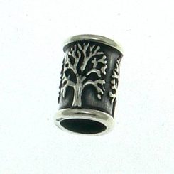 TREE OF LIFE - silver bead (not only) for beard Ag 925