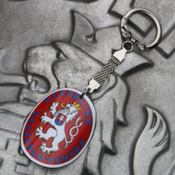 Coat of arms of the Czechoslovak Border Column - keychain