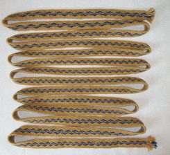 SVERIGE - heddle belt - Tablet Woven belt, 1 meter