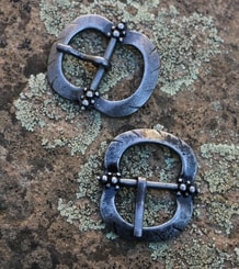 HISTORICAL BUCKLE XIII, colour silver