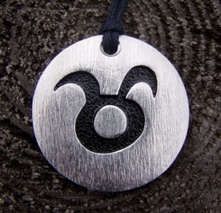 Taurus - zodiac pendant