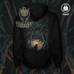 ARACHNOPHOBIA - SPINNE, Sweatshirt mit Reißverschluss