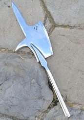 SWISS HALBERD, 15th century, authentic replica