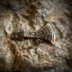 MAMMEN, miniature bronze axe