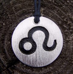 Leo - zodiac pendant