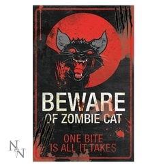 Zombie Cat Sign