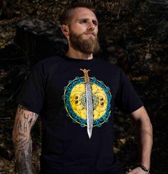 Claíomh Solais - Sword of Light, men's T-shirt - Irish