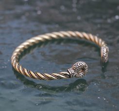 GALLIA, Celtic Bracelet of Rix, brass
