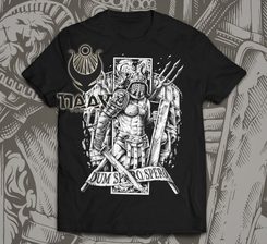 GLADIATOR, men's T-Shirt black and white