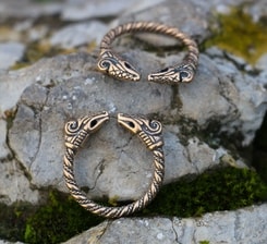 Dreki - Bague, bronze, viking