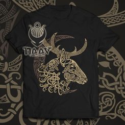 CELTIC DEER men's T-shirt