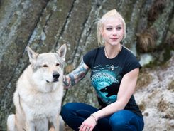 FENRIR, VIKING WOLF, T-shirt ladies