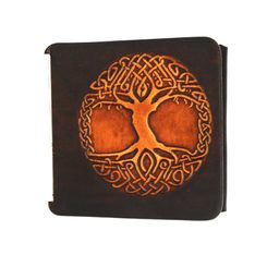 CELTIC TREE, leather wallet