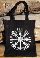 Vegvísir, Stoffbeutel