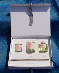 Oriental Lily Votive Candles and Reed Diffuser - Gift Box