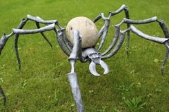 GARDEN SPIDER, large forged monster