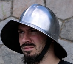 Kettle Hat, medieval helmet, armour