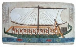 EGYPTIAN NILE BOAT