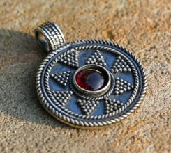 LADOGA, Viking Pendant, sterling silver