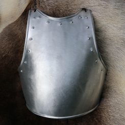 Children's cuirass made of aluminum