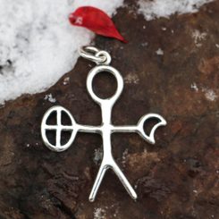 NOAIDI - Sami Shaman, pendant, silver 925