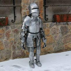 ARMURE MÉDIÉVALE - armure pour enfants, faite à la main, drual