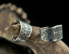 Wikinger-Ring, Sterling Silber, Replik