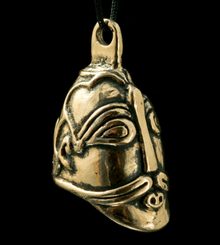 ASKA - Viking, pendant, X Jahrhundert, Bronze