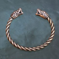 BURG, Viking bracelet, brass