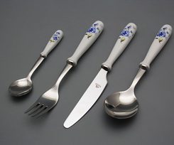 Bohemian Porcelain Cutlery Set