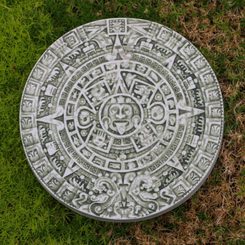 AZTEC CALENDAR, small, wall plaque