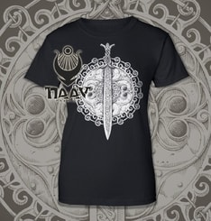 Claíomh Solais - Sword of Light, ladies' T-shirt