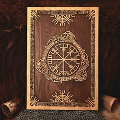 VEGVÍSIR Wanddekoration 45 x 65 cm