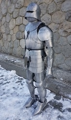 Armure de plates - aluminium - pour les cinéastes