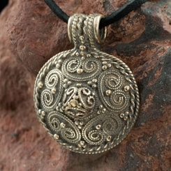 VIKING PENDANT, Stora Ryk, Färgelanda, Sweden, bronze