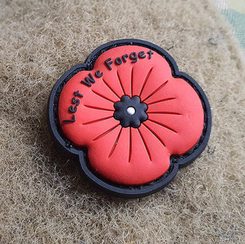 JTG Remembrance Poppy Patch